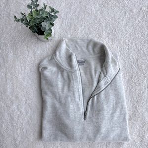 Aerie 1/2 Zip Mockneck Sweater